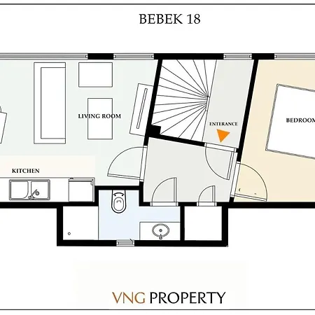 Διαμέρισμα Cute Charming 1bed1bath Bebek Hidden Gem 77